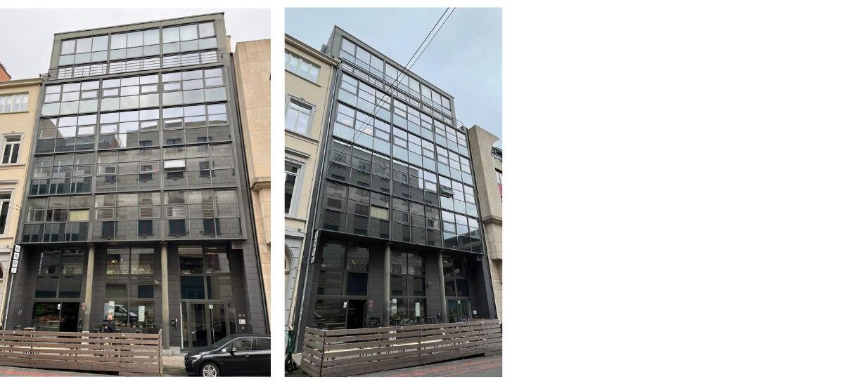 Office property at Rue Joseph II 36–38 in Brussels